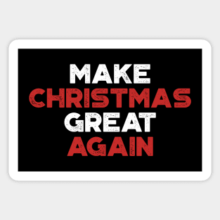 Make Christmas Great Again Funny Vintage Retro (Christmas) Sticker